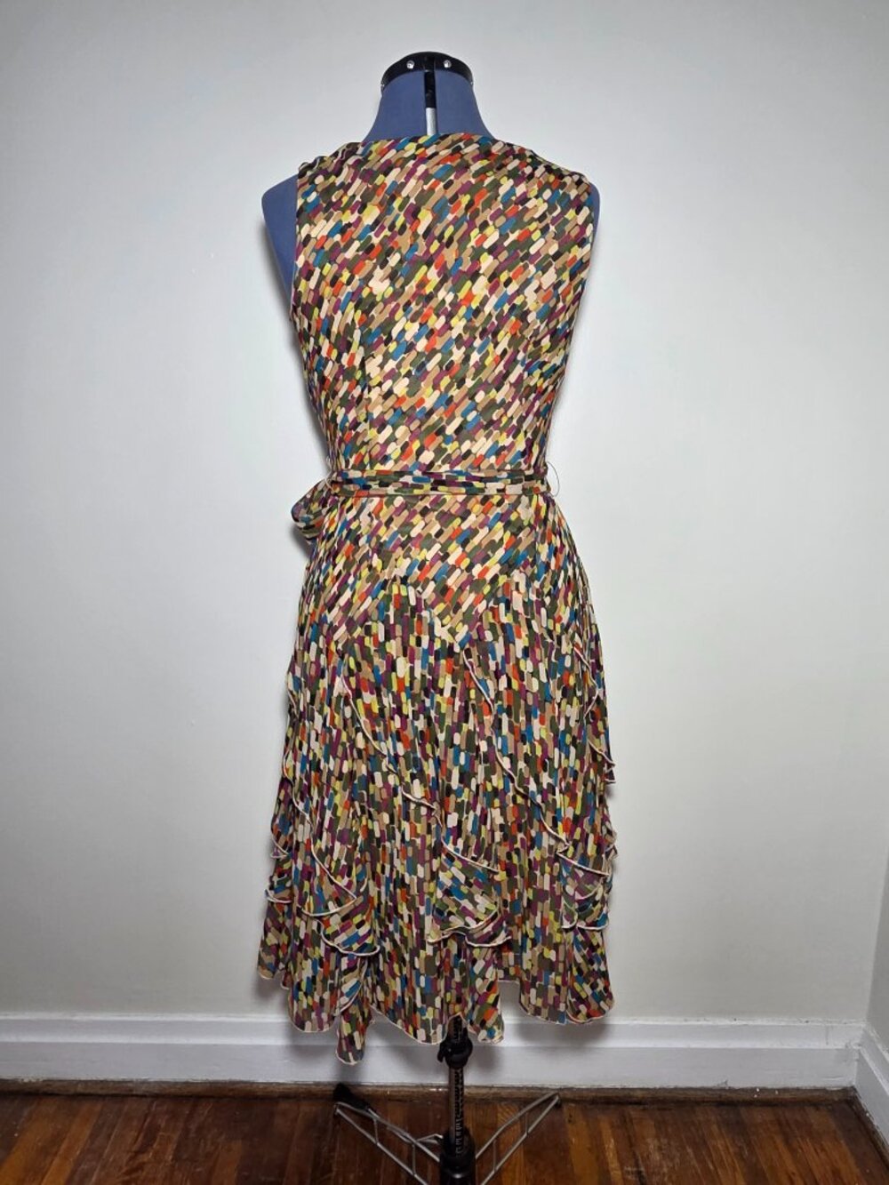 Signature by Robbie Bee y2k Trumpet Flounce Dress - Picture 2 of 9